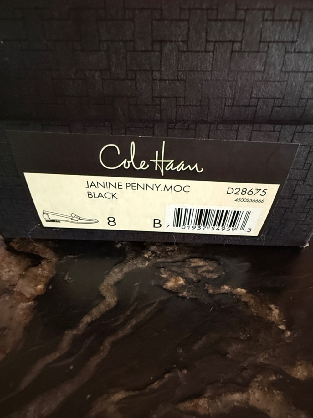 Cole Haan Black Leather Penny Loafers - Picture 4 of 4